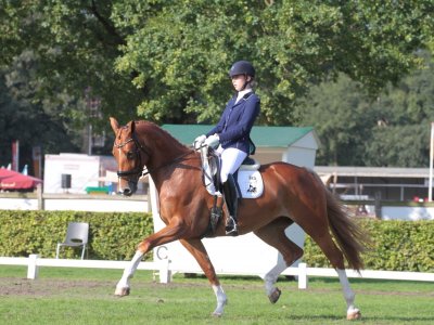 Mooie 10e plaats op NK in het M1 voor Margot en Happy