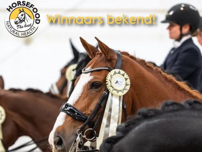 Winnaars raden gewicht in de Horsefoodstand tijdens IICH Groningen bekend